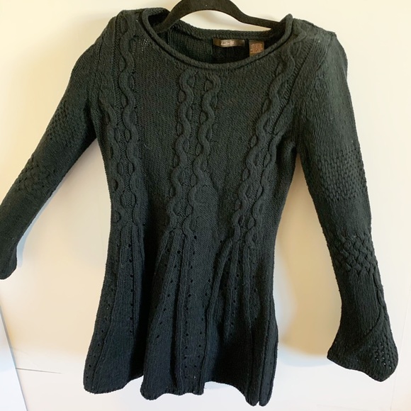 heather B Dresses & Skirts - Heather B Knit Black Dress! Size Small